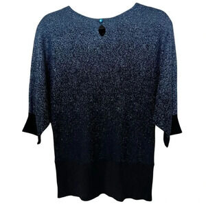 NWT-studio works sparkle ombré light weight sweater size petite small